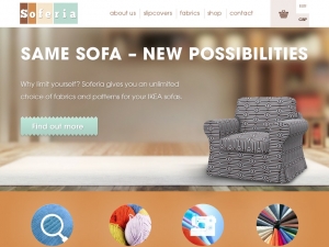 Soferia - modern and unique sofas covers